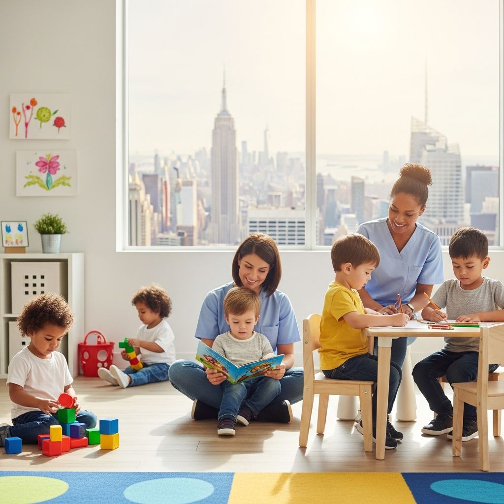 Comprehensive guide to legally establishing and operating a childcare business in New York State with step-by-step processes.
