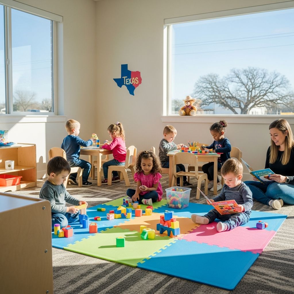 Complete guide to starting and operating a regulated child care business in Texas.
