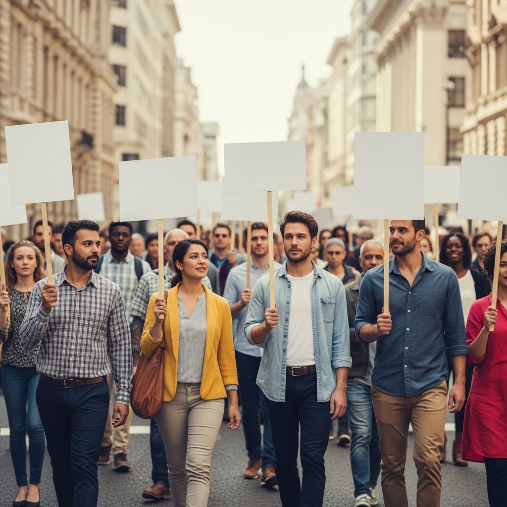 Learn how to organize effective, lawful protests while understanding your constitutional rights and local requirements.