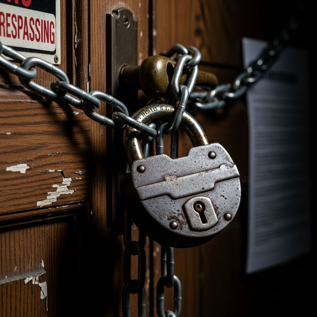 Master the step-by-step legal process to safely and lawfully remove squatters from your property without risking penalties.