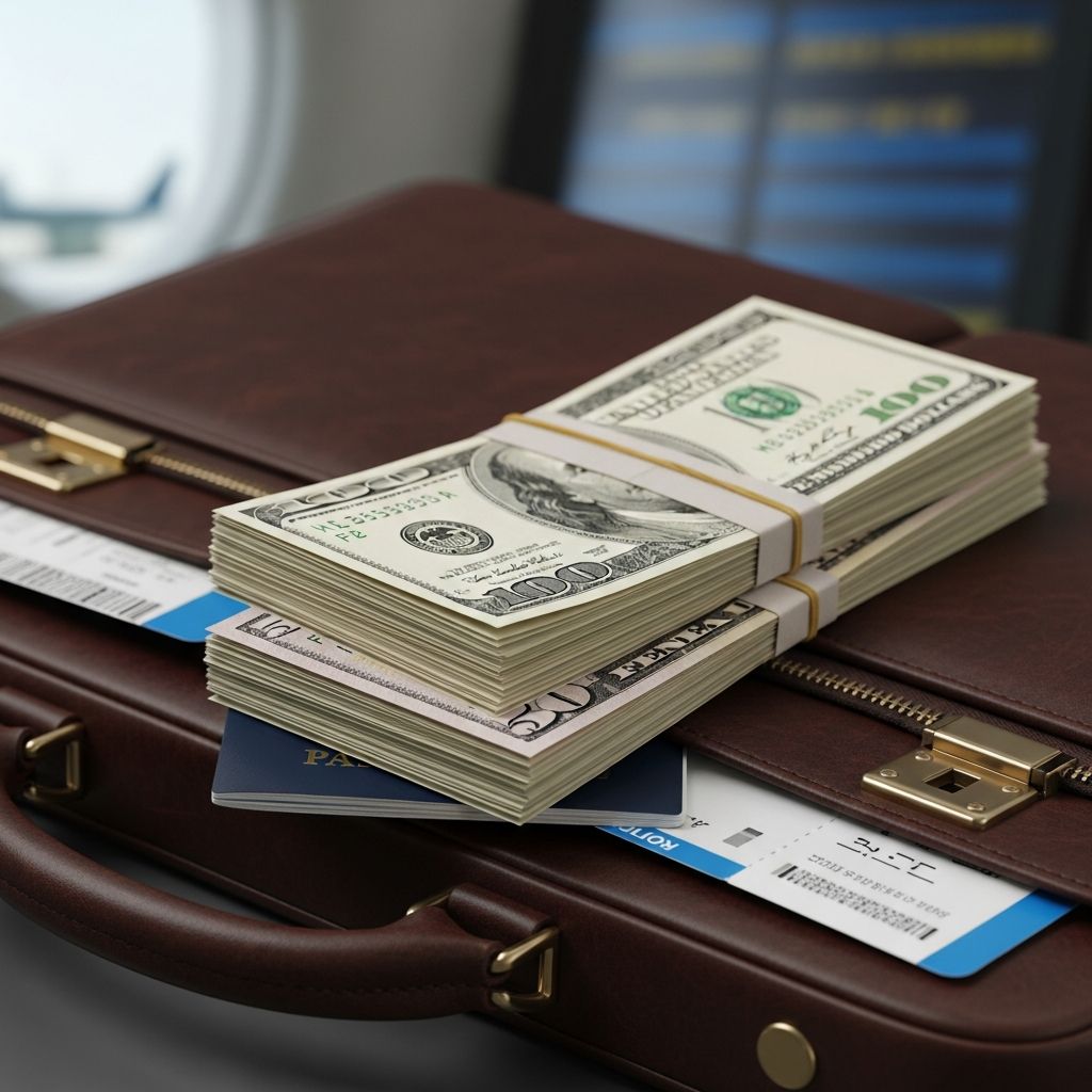 Navigate the laws on carrying substantial cash while traveling domestically or internationally without facing penalties or seizures.