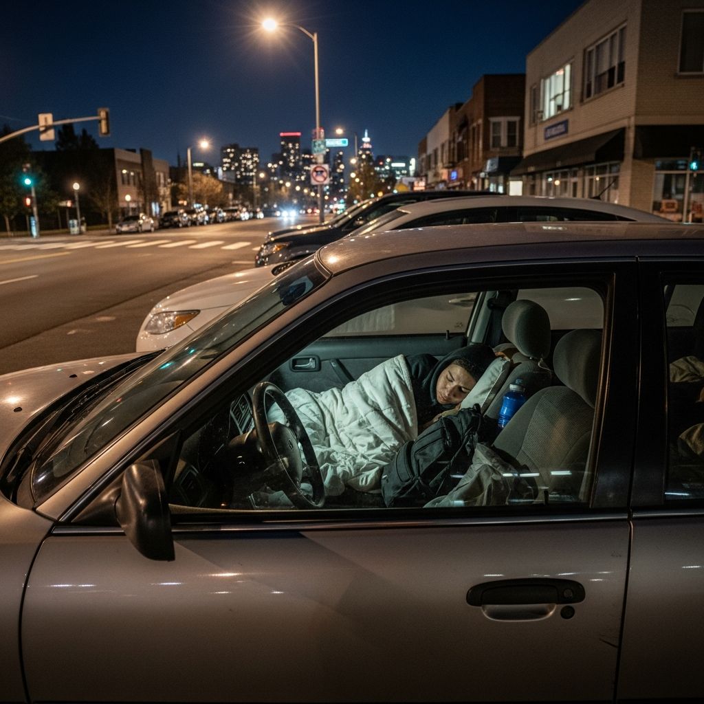 Navigate the complex landscape of vehicle living laws, safe spots, and practical advice for nomads and those in need across the U.S.