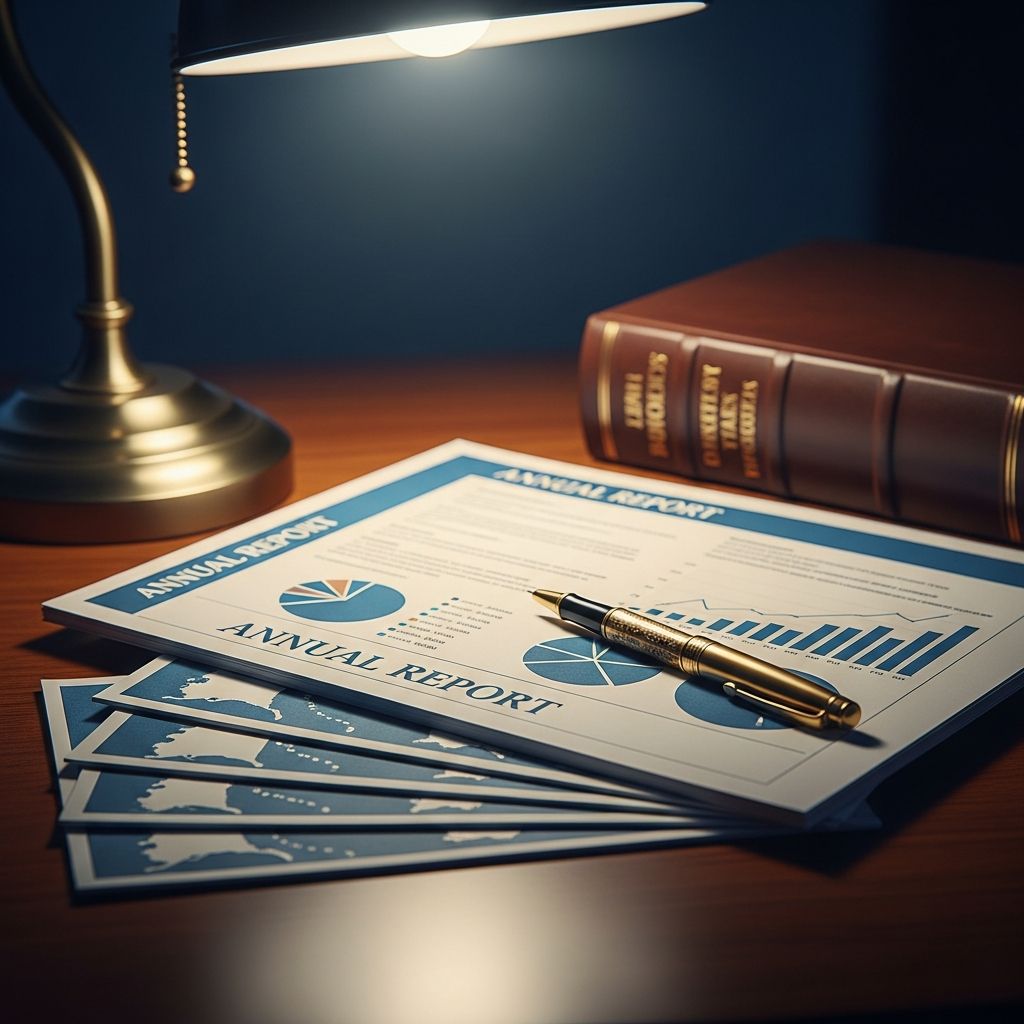 Master LLC annual report obligations: deadlines, fees, and compliance tips across all states to keep your business in good standing.