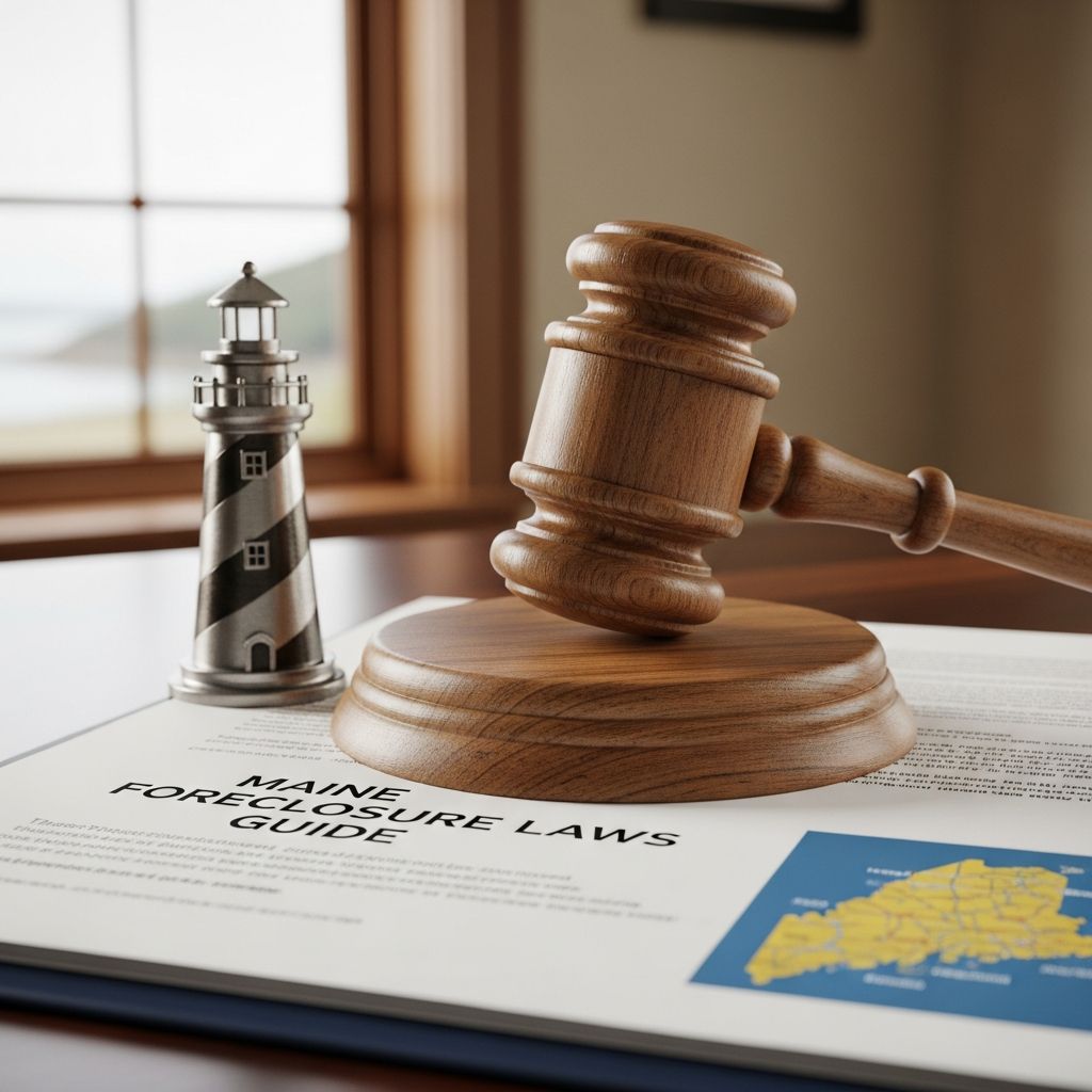 Comprehensive guide to Maine's foreclosure process, borrower rights, timelines, and recent legal updates for homeowners facing default.