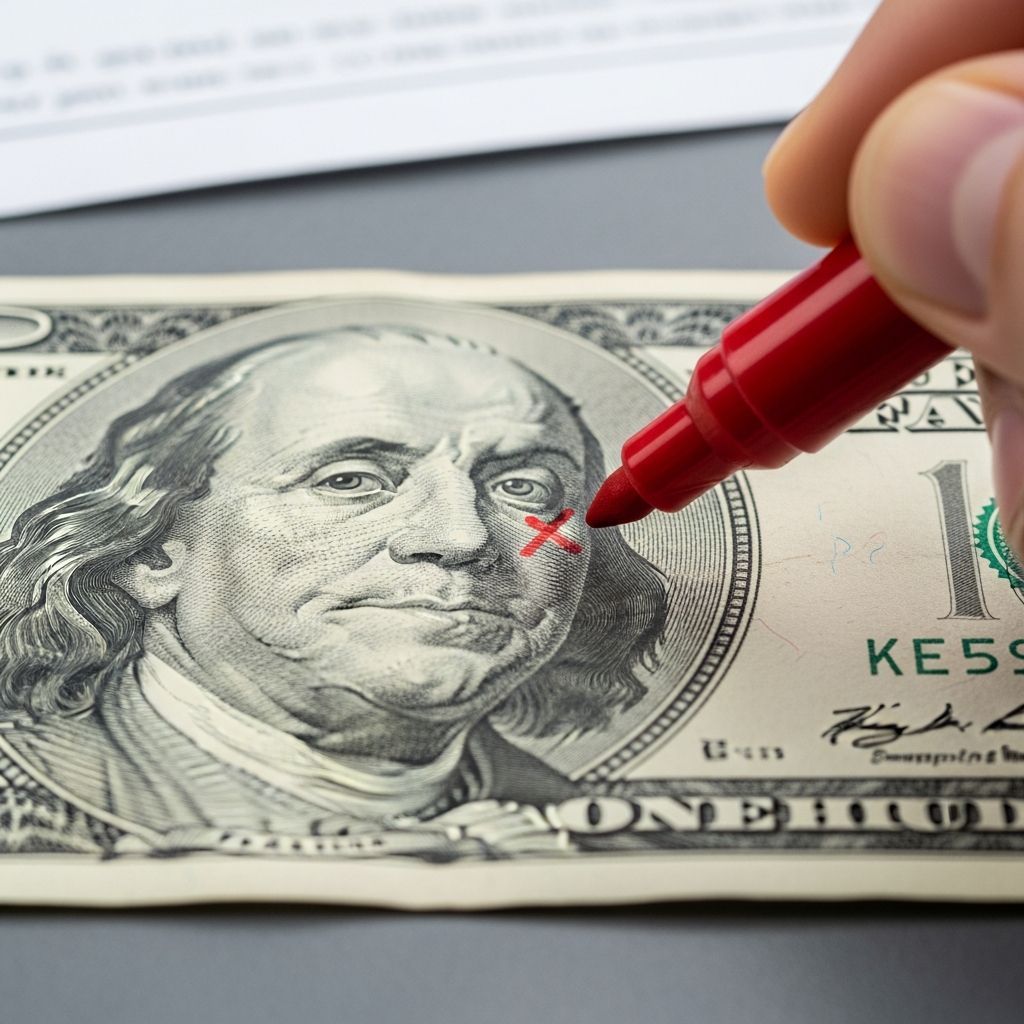 Understanding what you can and cannot do when writing on American money.