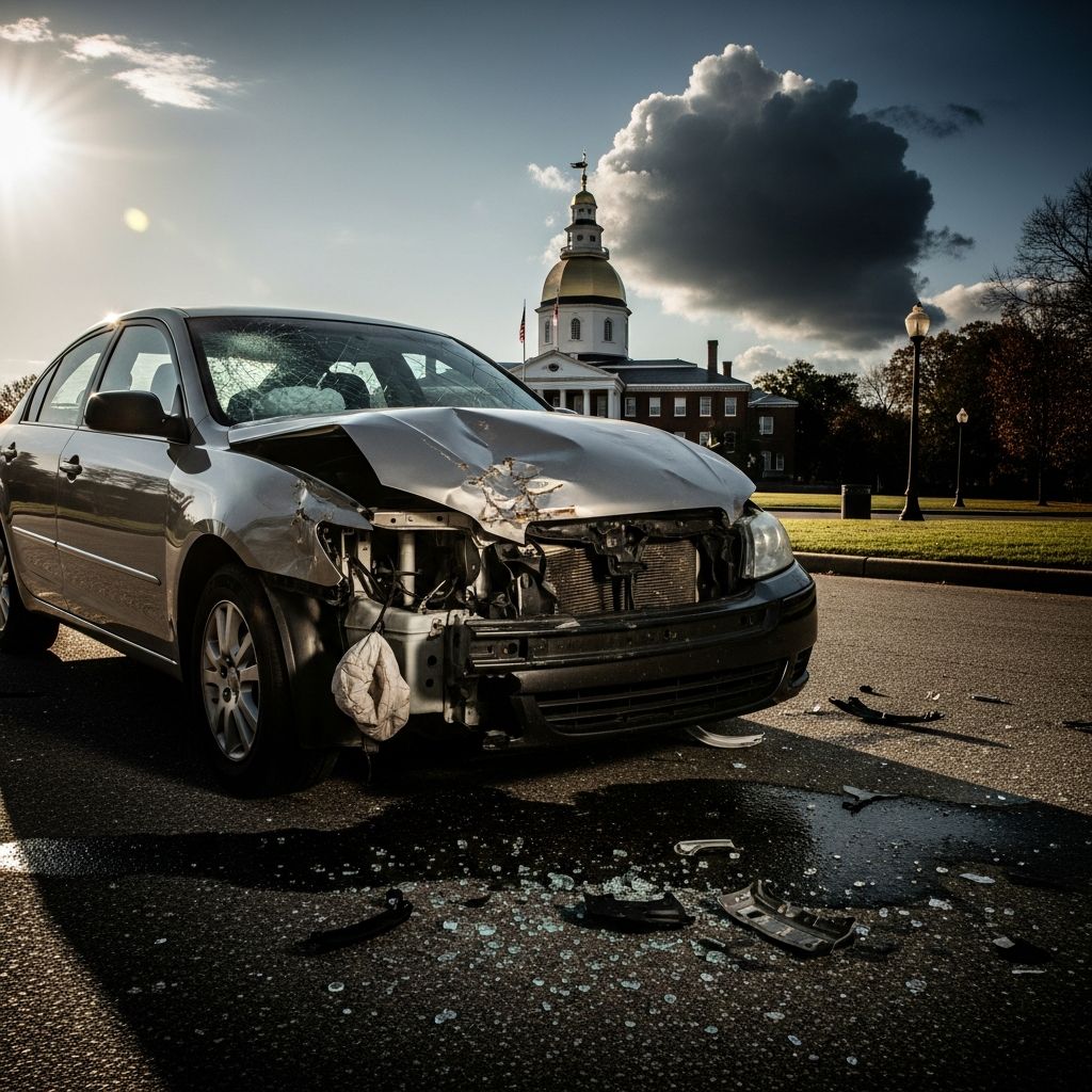 Essential guide to Maryland's car accident laws, insurance rules, fault determination, and steps after a crash for drivers in 2026.