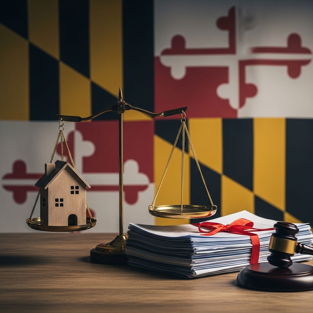 Complete guide to Maryland's eviction procedures for landlords, including new notice requirements and court steps for 2026.