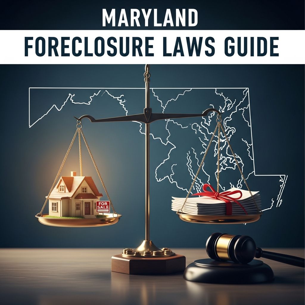 Comprehensive overview of Maryland's foreclosure processes, homeowner protections, timelines, and recent 2025-2026 legal changes.