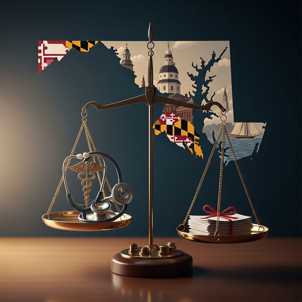 Essential guide to Maryland's medical malpractice rules, from filing deadlines to damage limits and legal procedures.