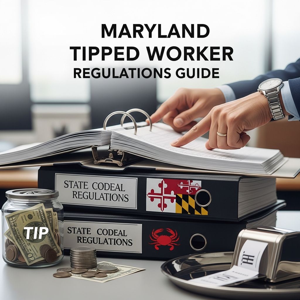 Essential guide to Maryland's tipped employee laws, minimum wages, tip credits, overtime, and compliance essentials for workers and employers.