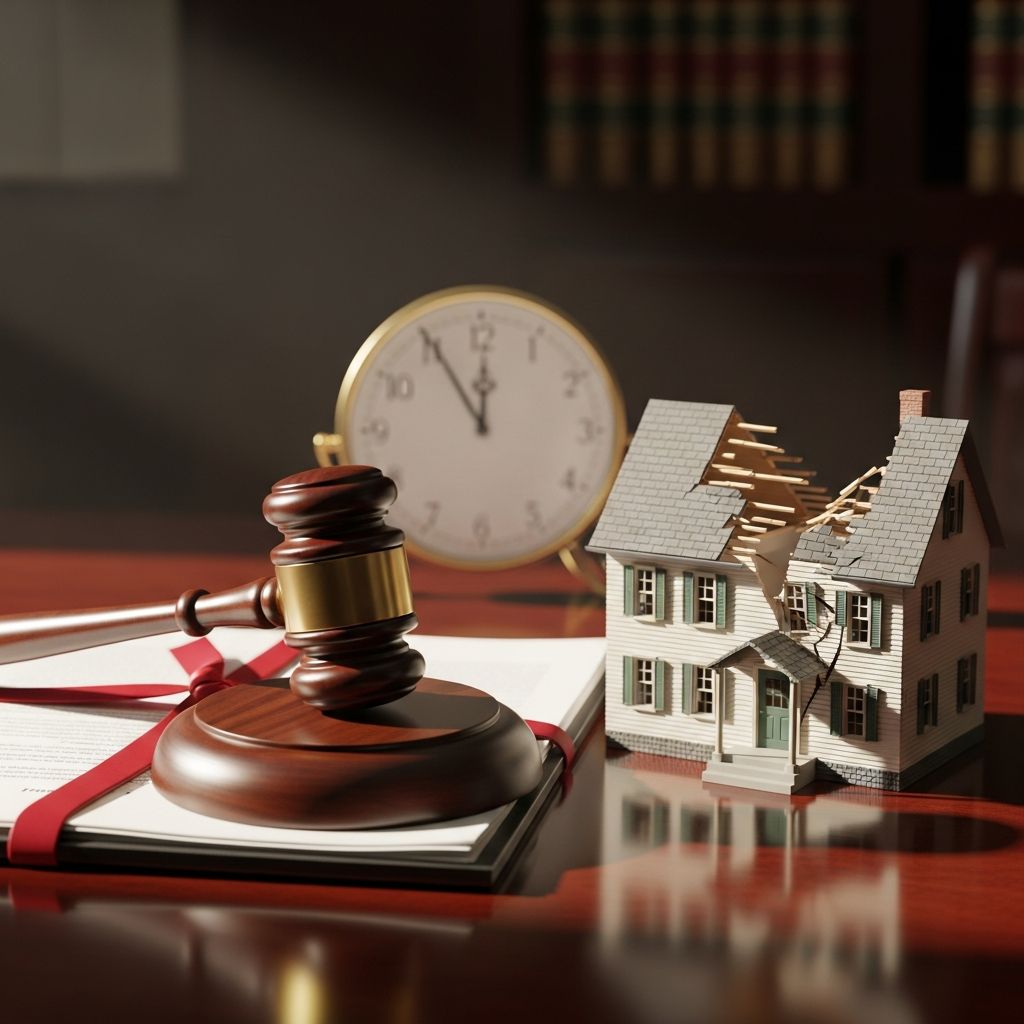 Understand Massachusetts' strict deadlines for filing property damage claims to protect your legal rights effectively.