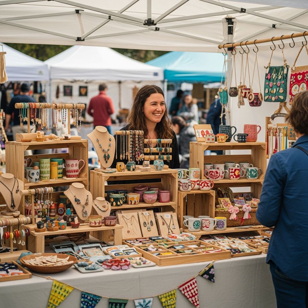 Unlock success at craft fairs with expert strategies for product selection, booth design, pricing, and legal essentials to boost your handmade sales.
