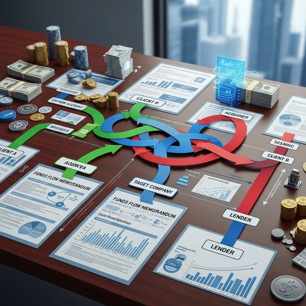 Essential guide to creating Funds Flow Memorandums for seamless financial transactions in M&A and business sales.