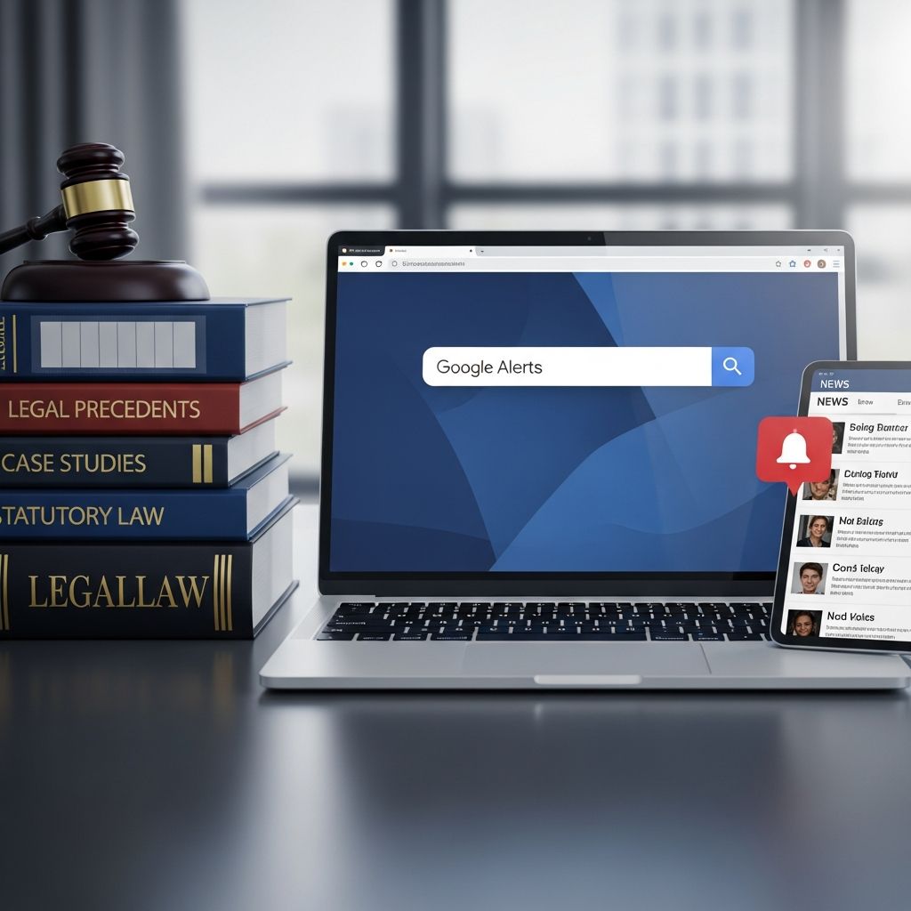 Unlock the power of Google Alerts to stay ahead of evolving laws, regulations, and legal developments effortlessly.
