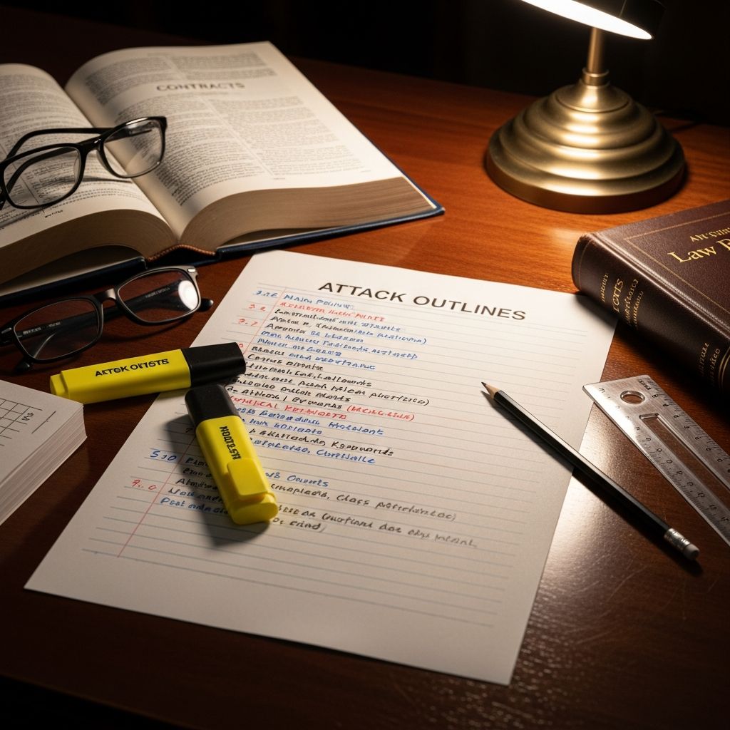 Learn how strategic legal outlines transform exam preparation and boost performance.