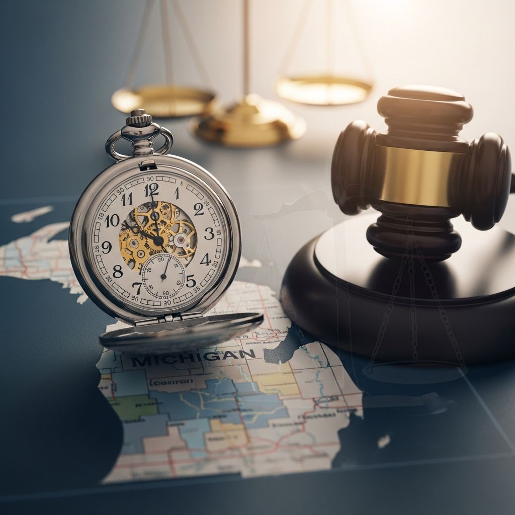 Master Michigan's 3-year personal injury deadlines, exceptions for minors, auto claims, and strategies to avoid missing your window for compensation.