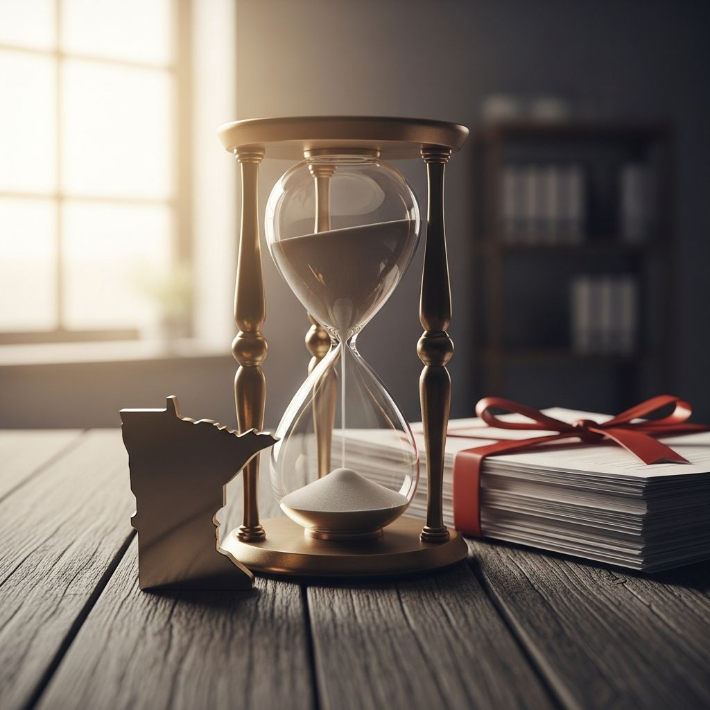 Navigate Minnesota's personal injury filing deadlines: 6 years for most claims, with key exceptions for medical cases, wrongful death, and more.