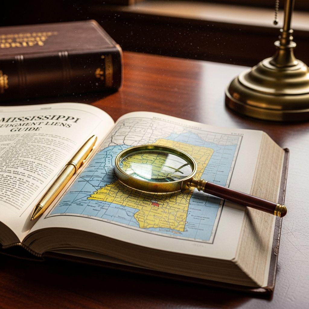 Comprehensive guide to judgment liens in Mississippi: creation, enforcement, duration, renewal, exemptions, and collection strategies for creditors.