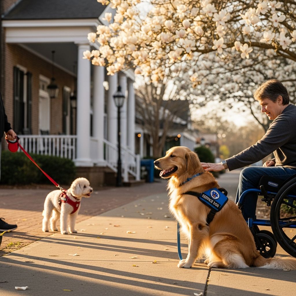 Comprehensive guide to Mississippi's rules on service dogs, support animals, and emotional support animals in public spaces and housing.
