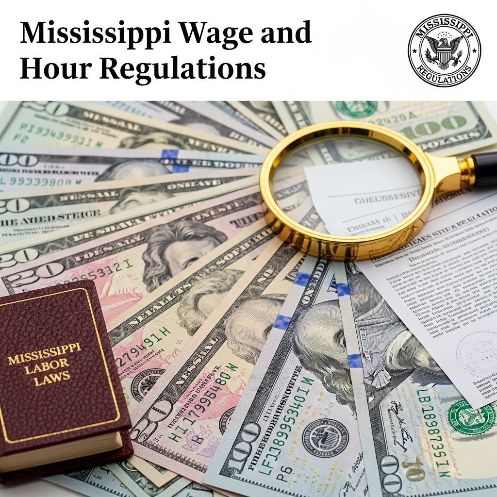 Mississippi Wage And Hour Regulations: Compliance Essentials Essential guide to Mississippi's wage, overtime, tipped worker, and youth labor rules under federal FLSA standards.