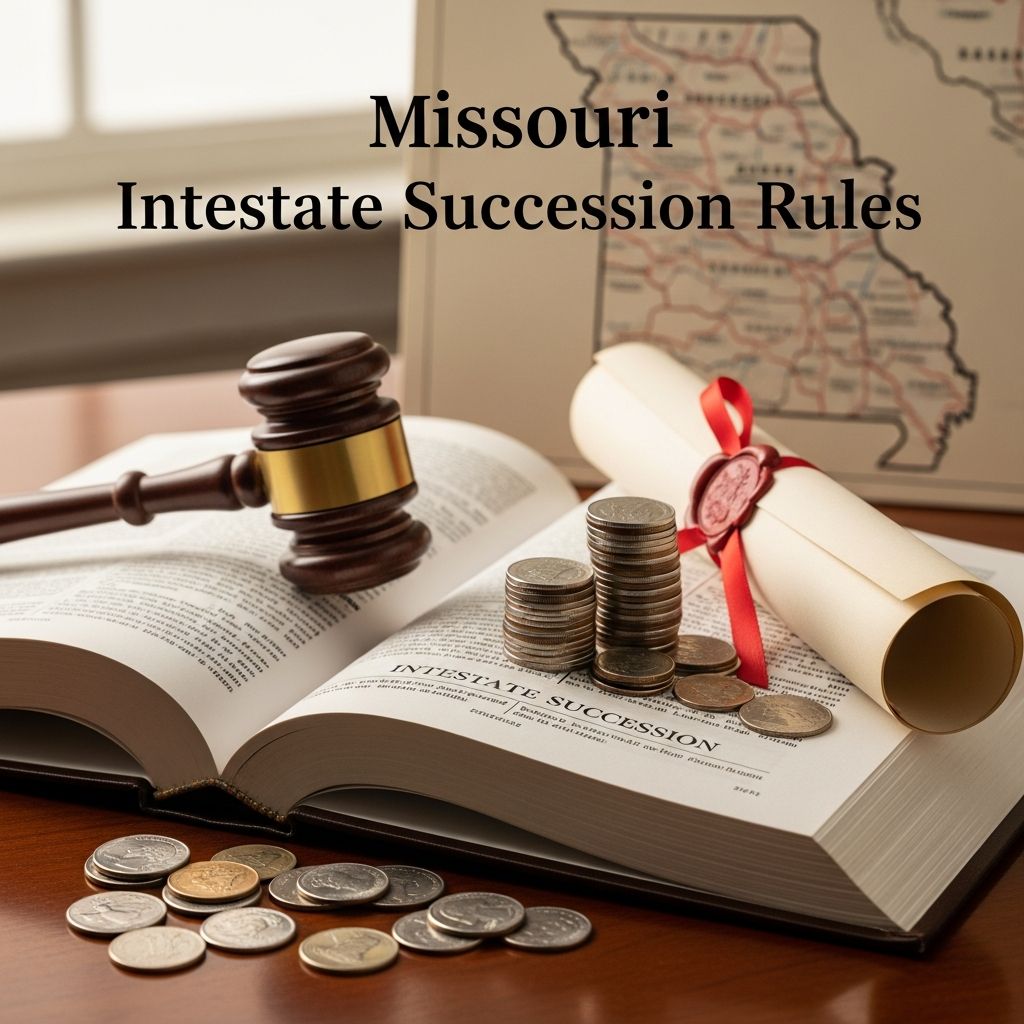 Navigate Missouri's intestate succession laws: Learn how assets distribute without a will and why estate planning matters.
