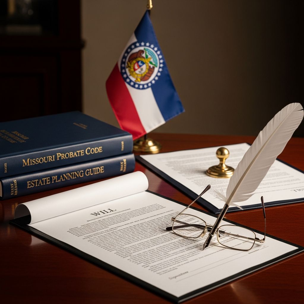 Master Missouri's will requirements: eligibility, documentation, witnesses, and modern digital options.