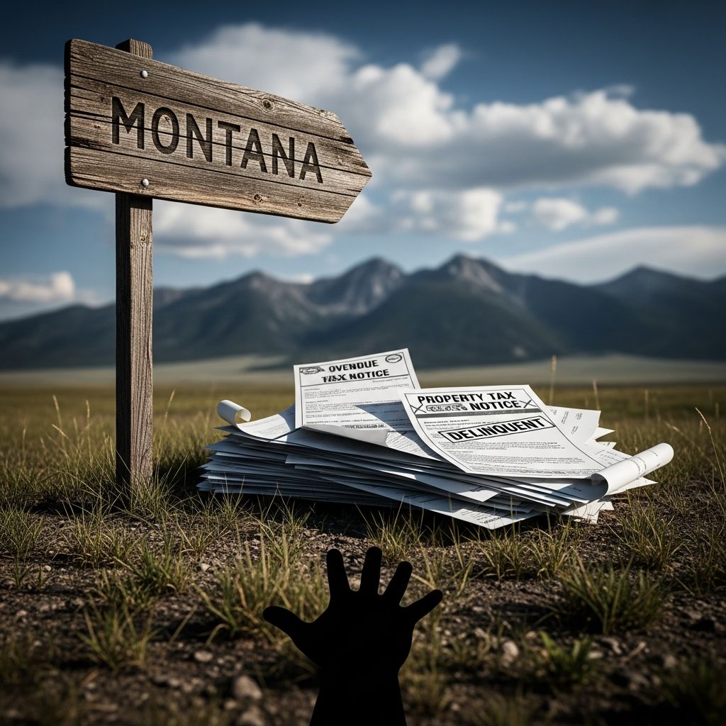 Understand the penalties, liens, sales, and redemption options if you miss property tax payments in Montana to safeguard your property.