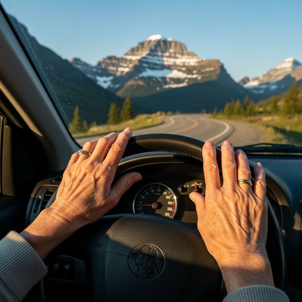 Essential guide to Montana's driving rules for seniors, covering renewals, tests, restrictions, and safety measures for older motorists.