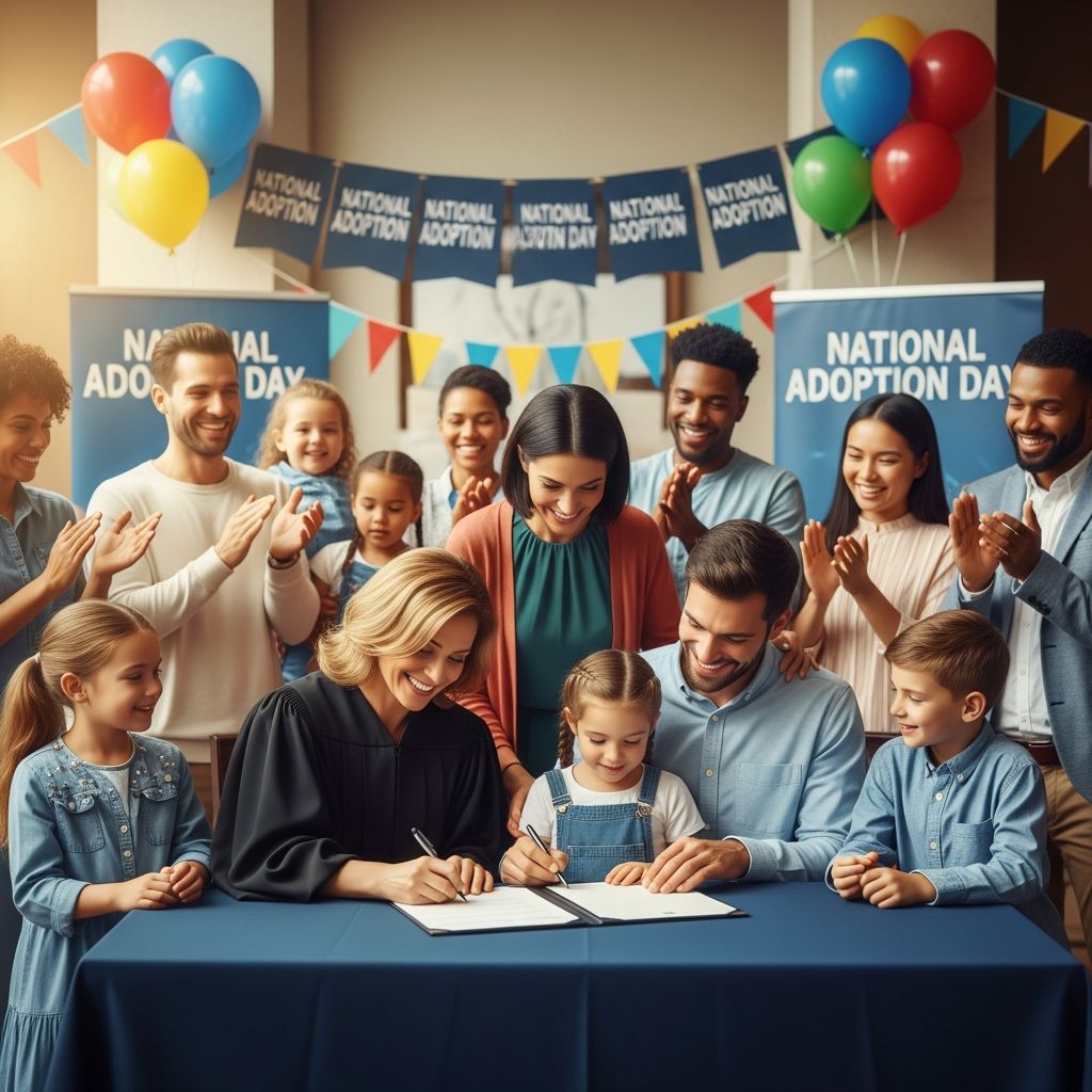 Discover how National Adoption Day transforms lives by finalizing adoptions and supporting foster care families.