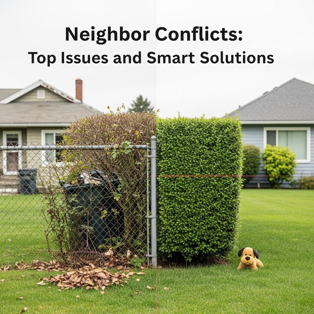 Discover the most frequent neighbor disputes and proven strategies to resolve them peacefully before they escalate to court.