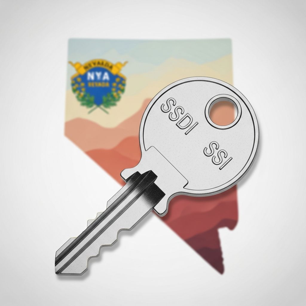 Comprehensive guide to qualifying for, applying for, and maximizing SSDI and SSI benefits in Nevada for those unable to work due to disability.
