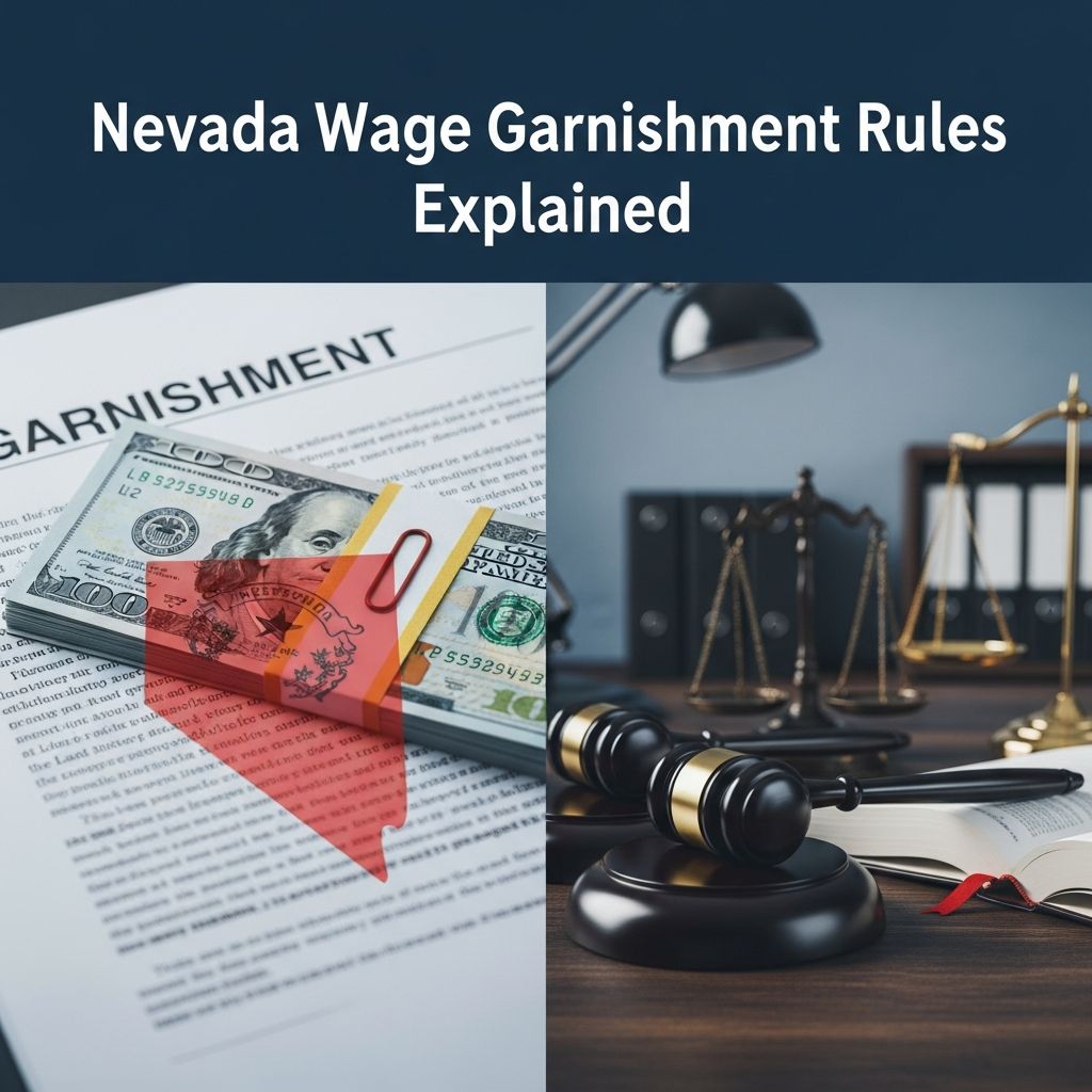 Understand Nevada's limits on wage garnishment, protections for earners, and steps to challenge or halt collections effectively.