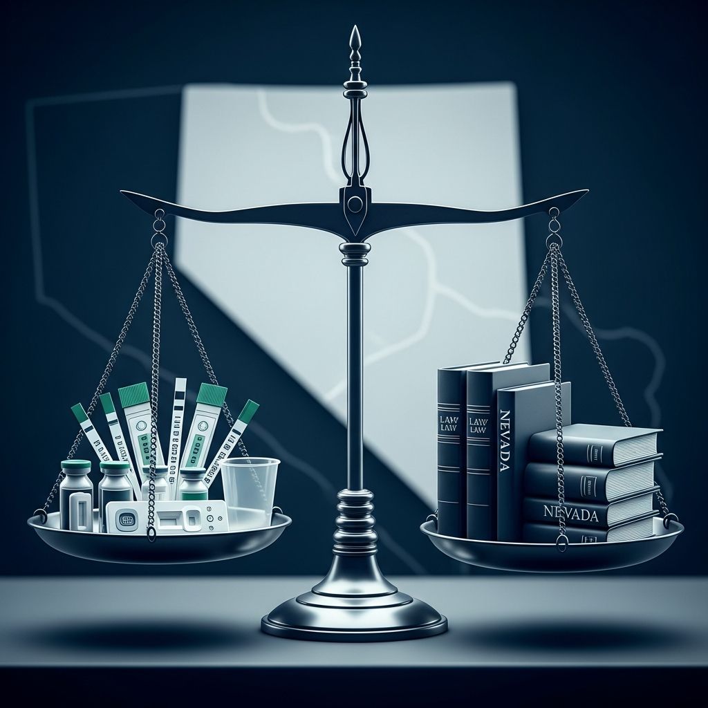 Comprehensive guide to Nevada's rules on employer drug testing, marijuana restrictions, and employee protections in 2026.