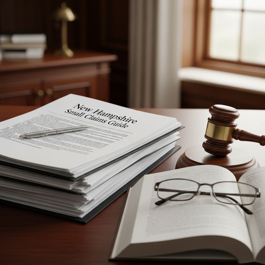 Master the essentials of filing and winning small claims cases in New Hampshire's district and municipal courts with this detailed guide.