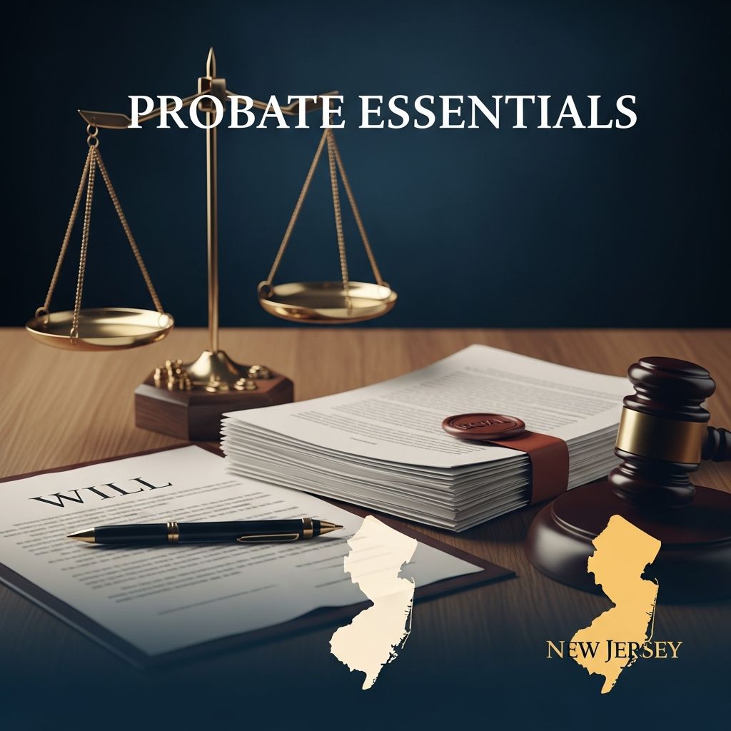 Master the probate process in New Jersey: from initiation to asset distribution and avoiding common hurdles.