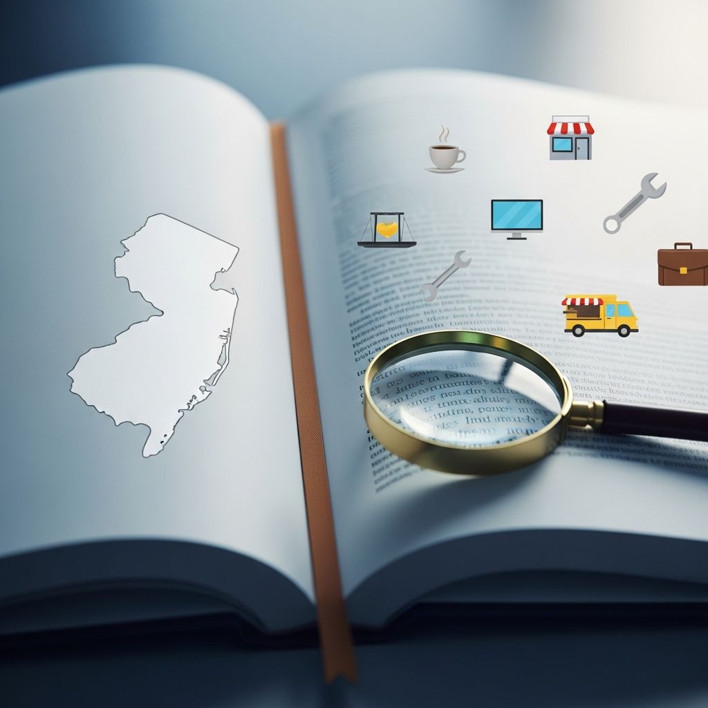 Comprehensive guide to obtaining essential licenses and permits for starting your small business in New Jersey.