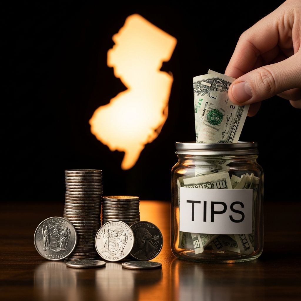 Understand New Jersey's tipped employee regulations, minimum cash wages, tip credits, and employer obligations for fair pay.