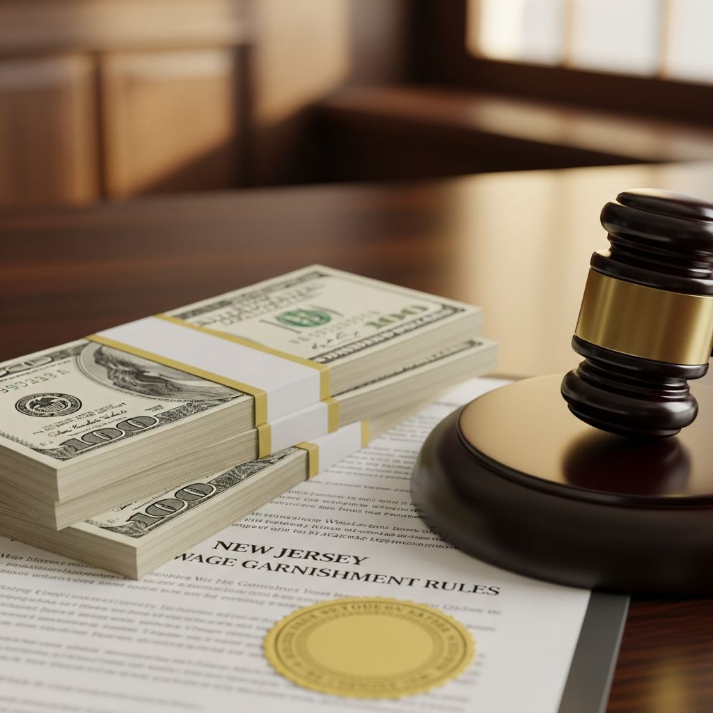 Understand New Jersey's protections against wage garnishment, limits on deductions, and strategies to halt collections effectively.