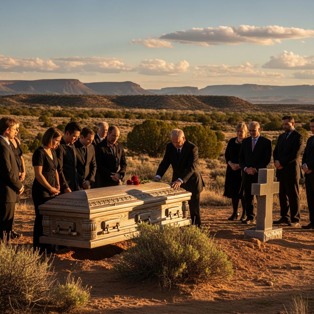Complete overview of New Mexico's laws governing burial, cremation, and body disposition after death.