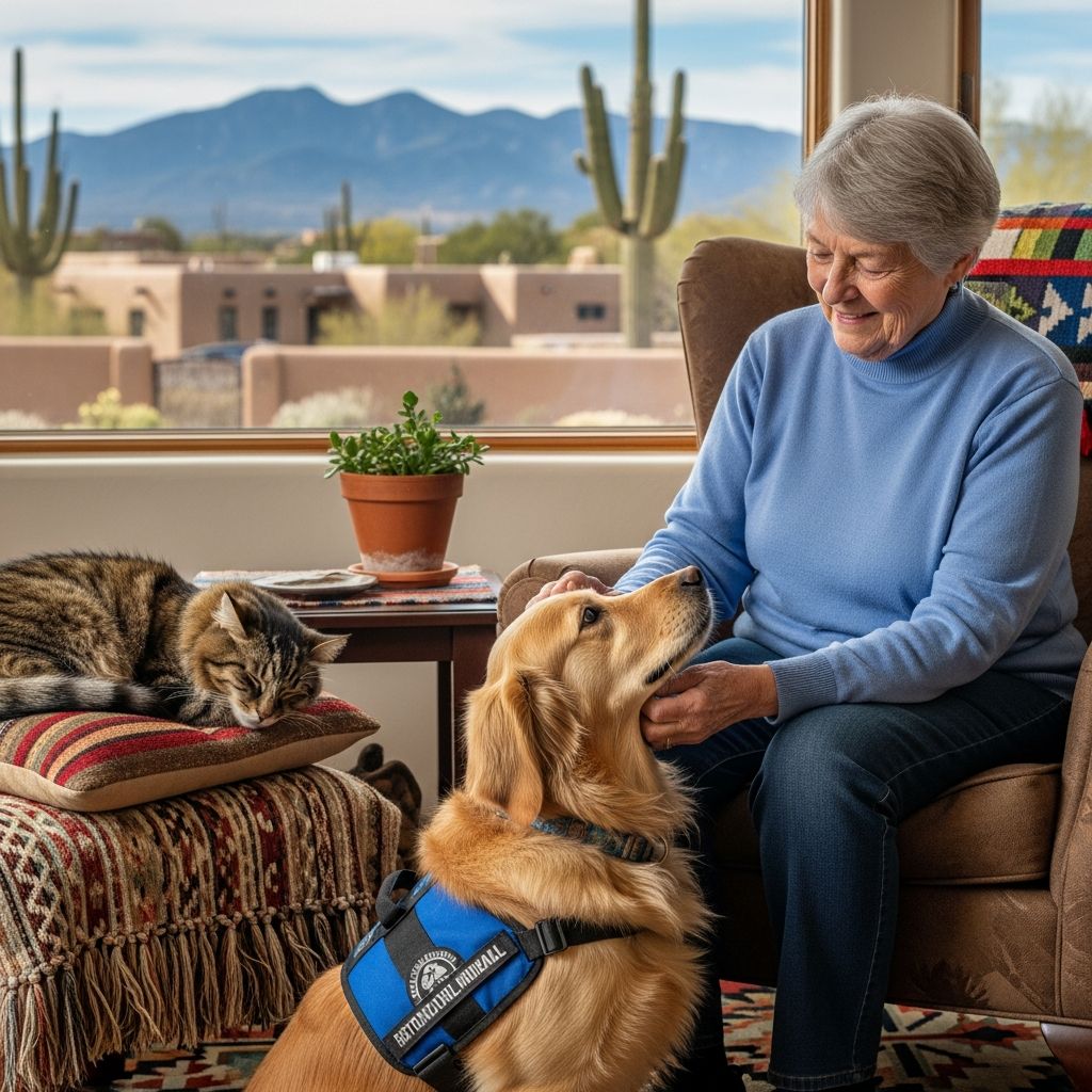 Comprehensive guide to service animal rights and housing protections under New Mexico and federal law.