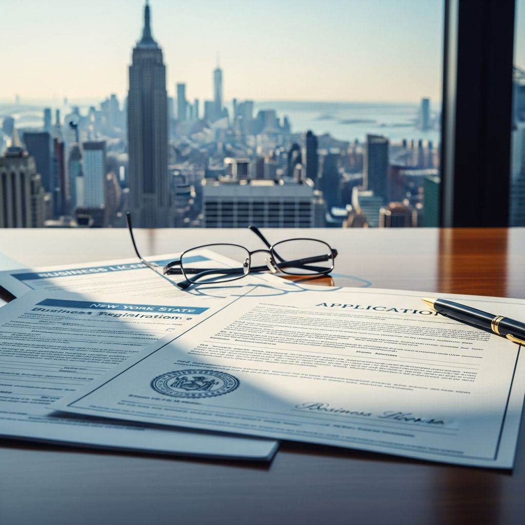 Navigate New York's licensing landscape with step-by-step guidance for entrepreneurs.