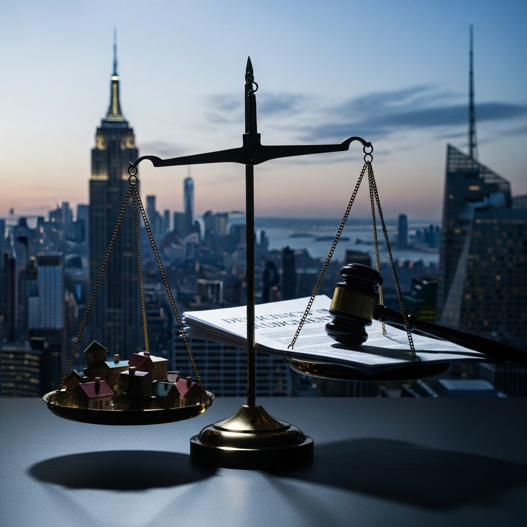 Understand New York's rules on deficiency judgments after foreclosure: procedures, calculations, borrower protections, and key court decisions.