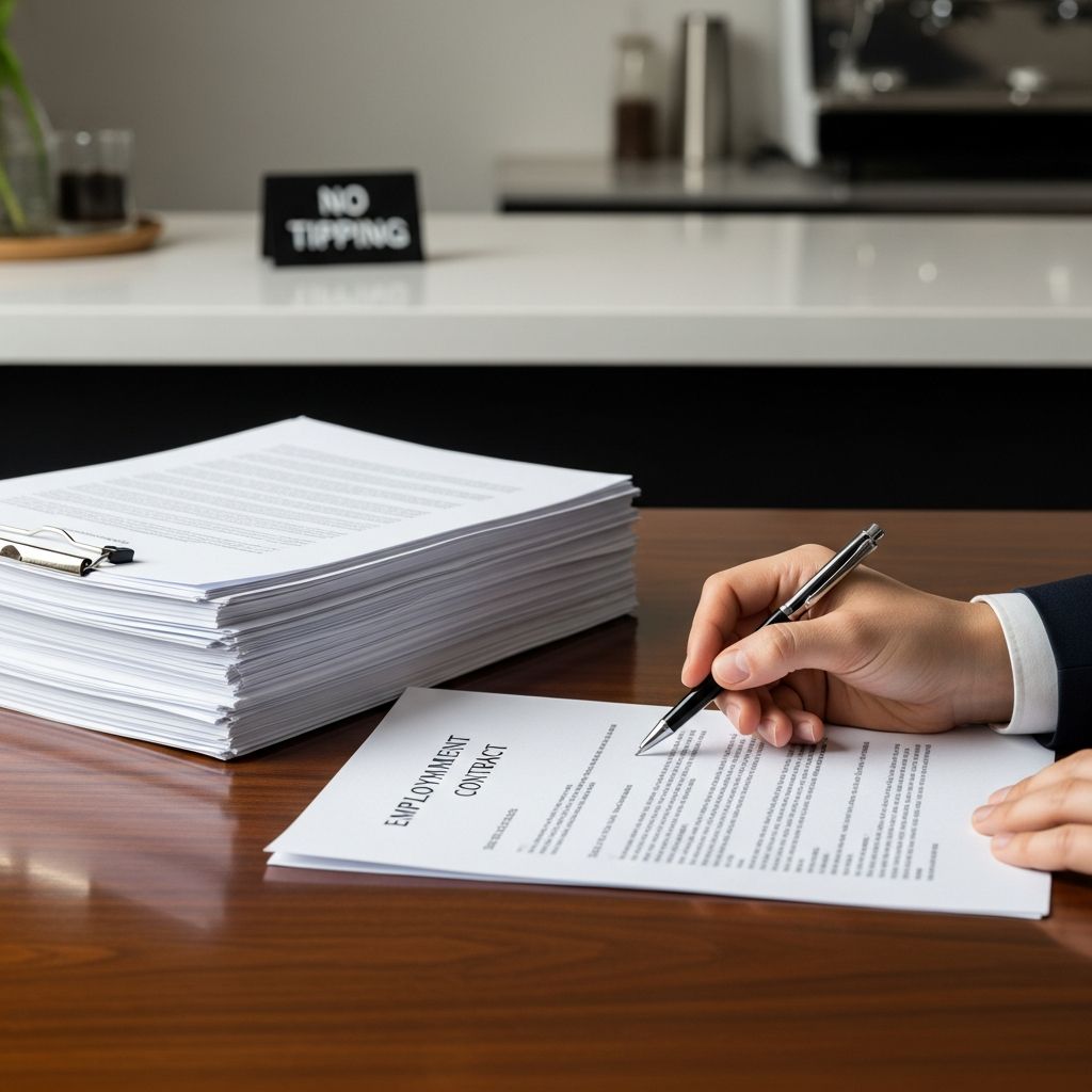 Discover how to legally operate a no-tip policy for your business, ensuring compliance with federal and state wage laws while maintaining fair employee compensation.