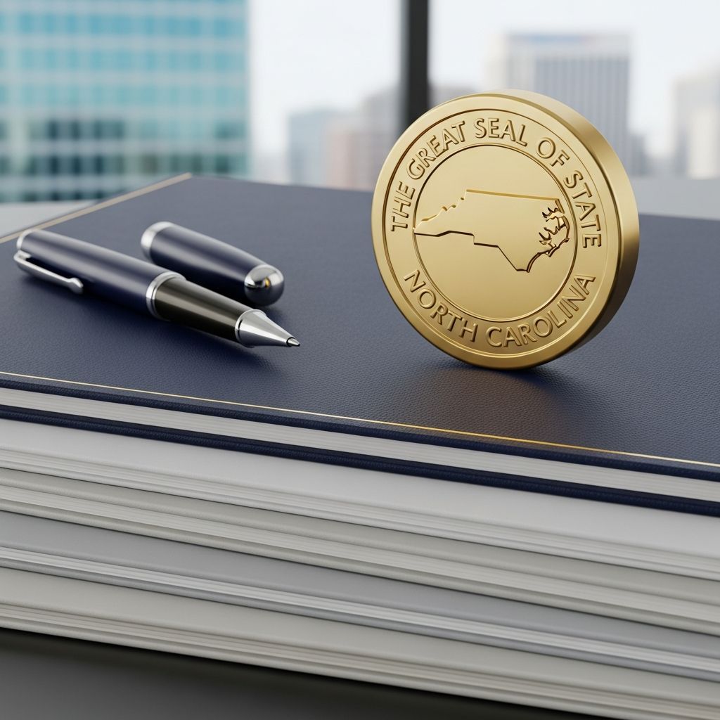 Navigate North Carolina LLC formation with step-by-step guidance on Articles of Organization and compliance requirements.