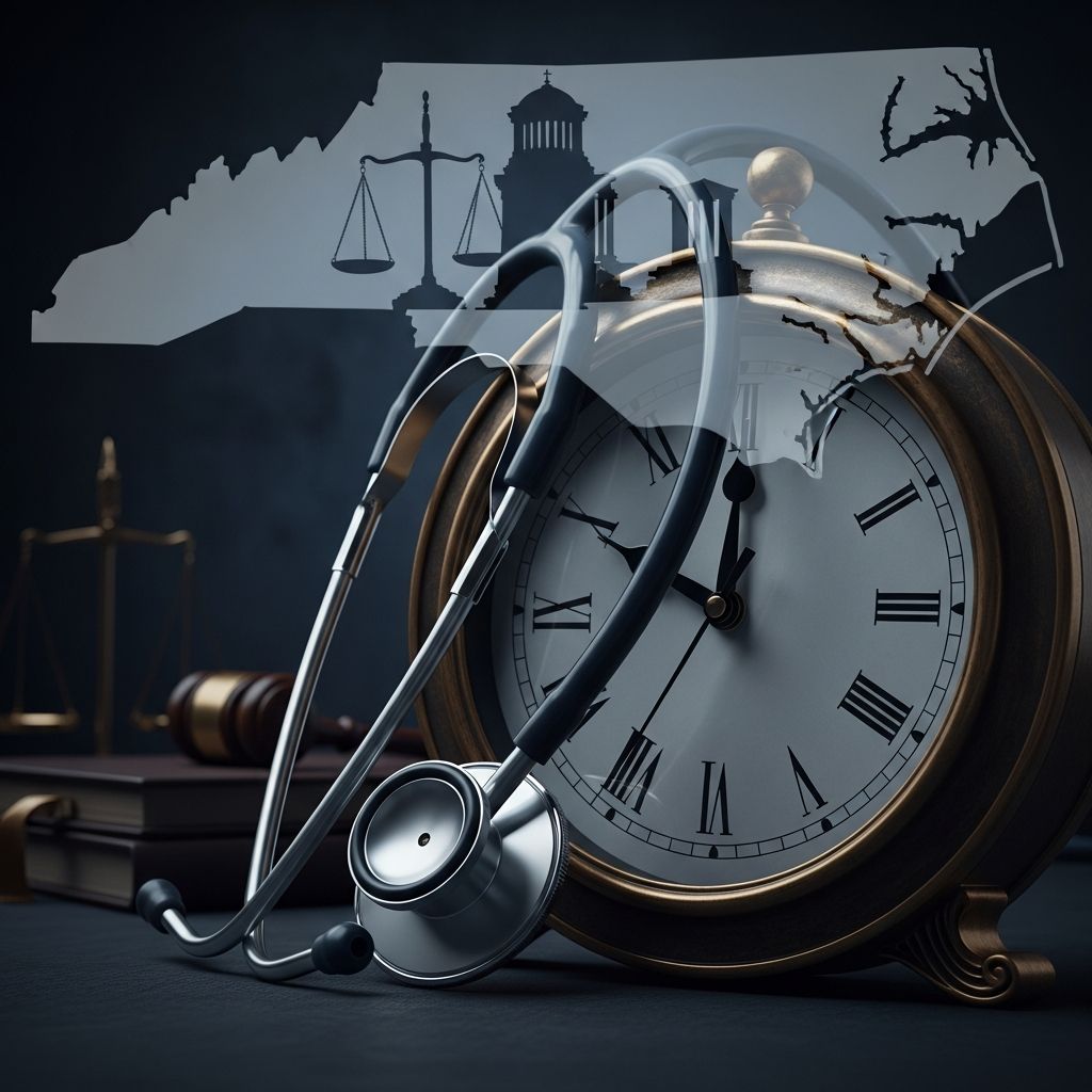 Understand North Carolina's strict deadlines for filing medical malpractice claims to protect your right to seek justice and compensation.