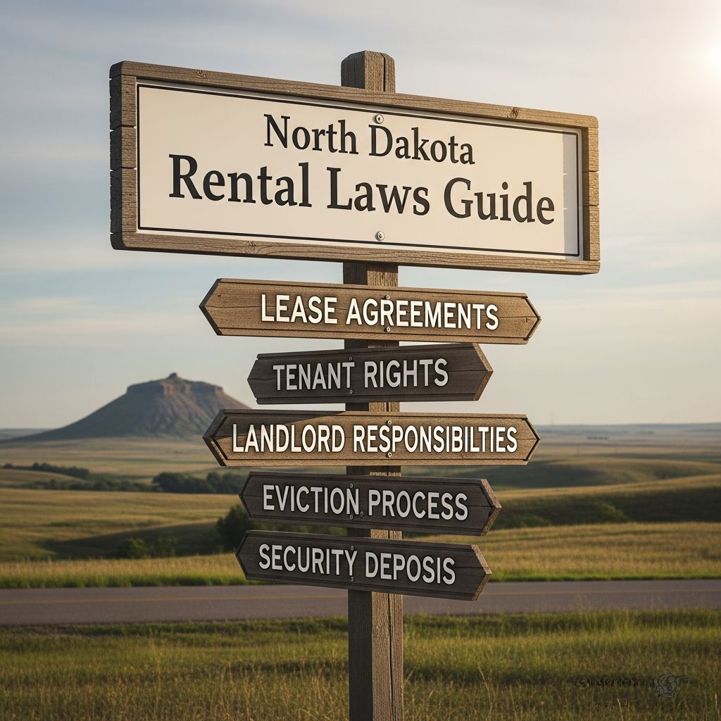 Essential guide to North Dakota landlord-tenant regulations, rights, duties, and dispute resolution for renters and owners.