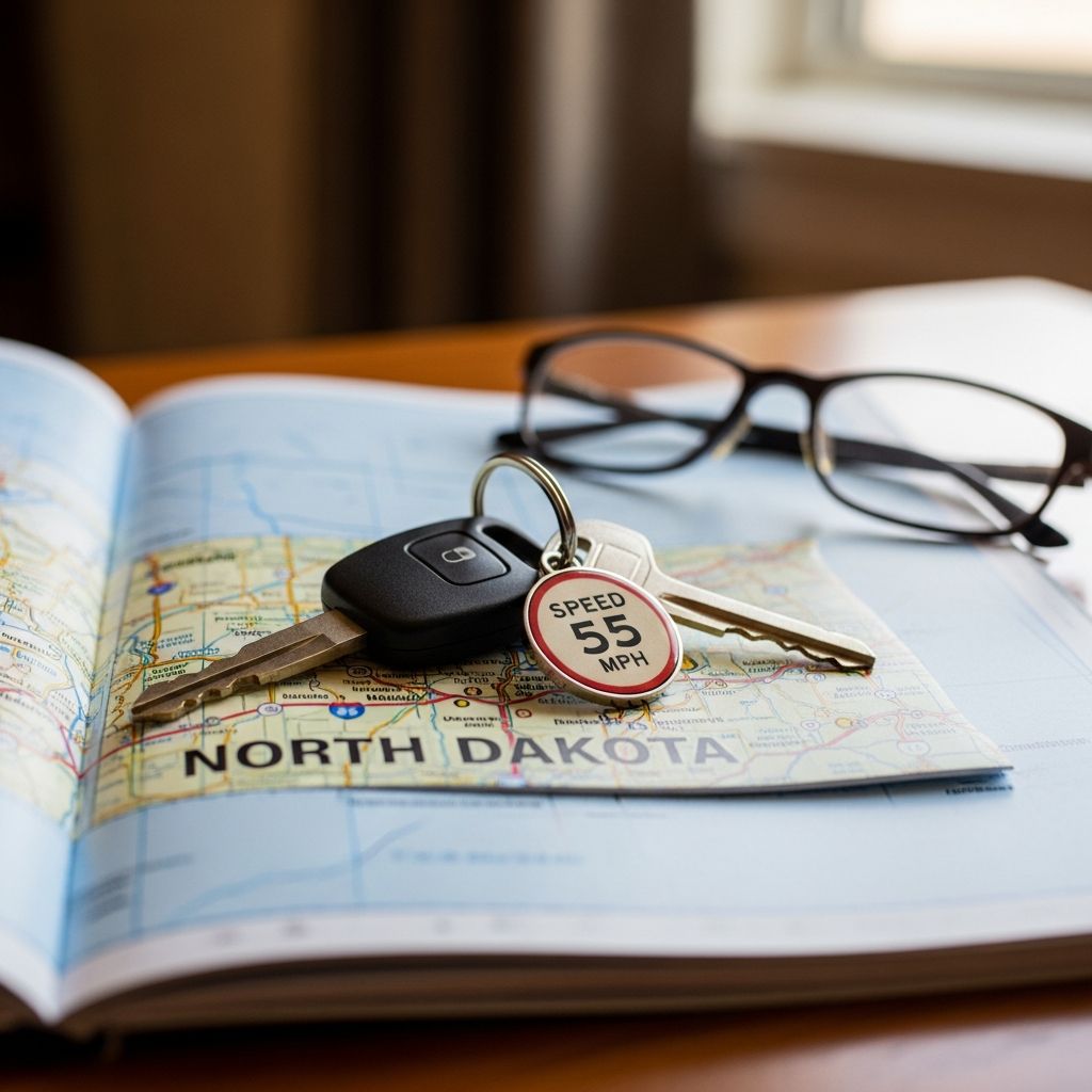 Essential guide to North Dakota's driving rules for seniors, covering renewals, tests, restrictions, and safety measures for older motorists.