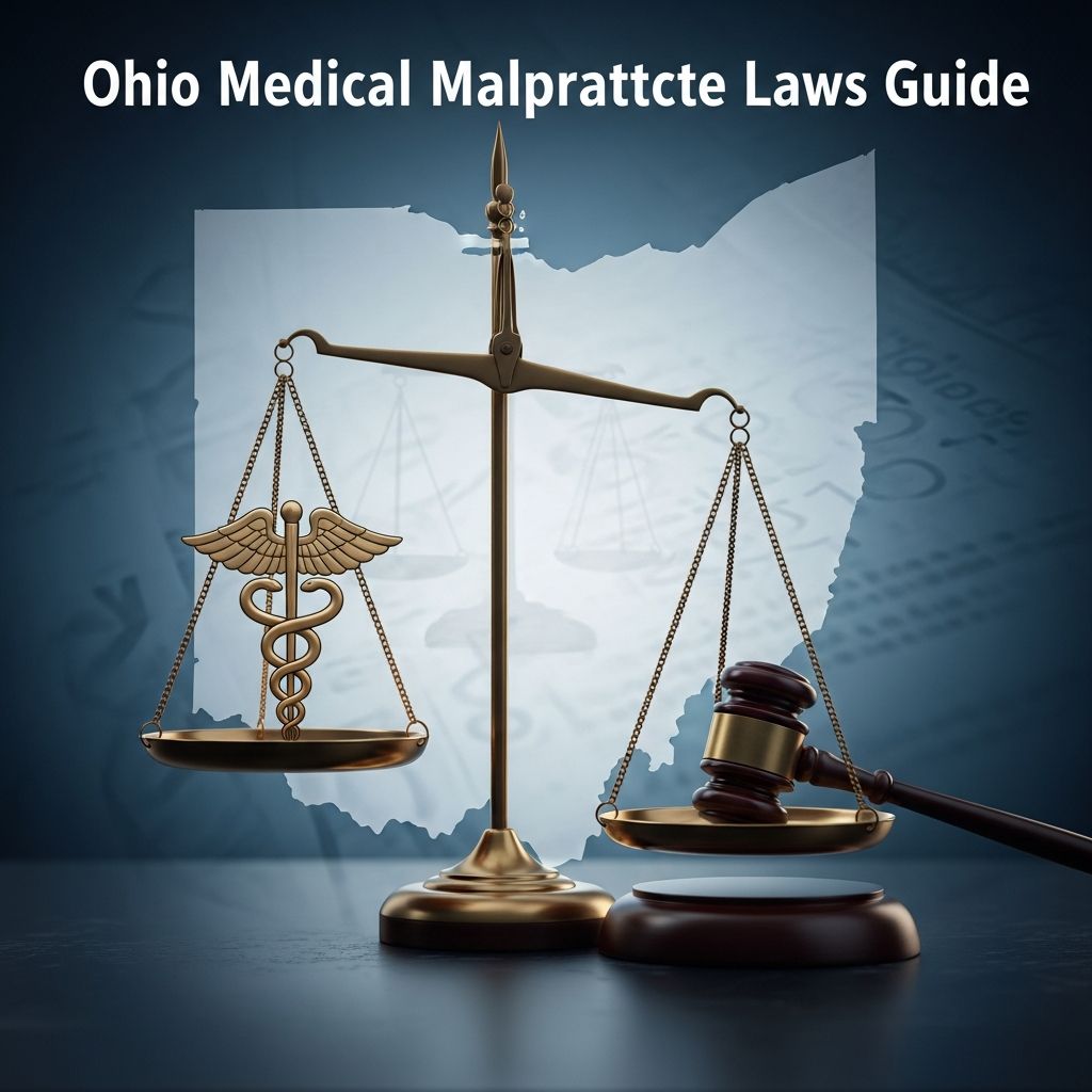 Essential guide to Ohio's medical malpractice rules, statutes of limitations, damage limits, and filing requirements for injured patients.