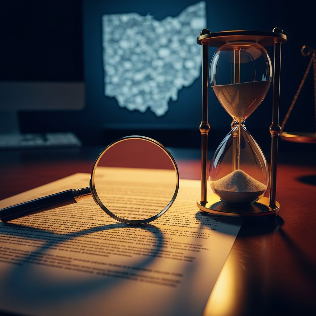 Master Ohio's deadlines for property damage claims: 2 years for personal items, 4 years for real estate, plus key exceptions explained.