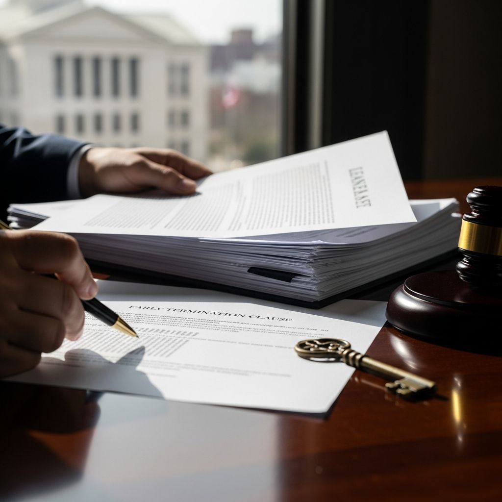 Understand your rights and legal pathways to terminate a rental lease in Ohio without facing undue penalties.